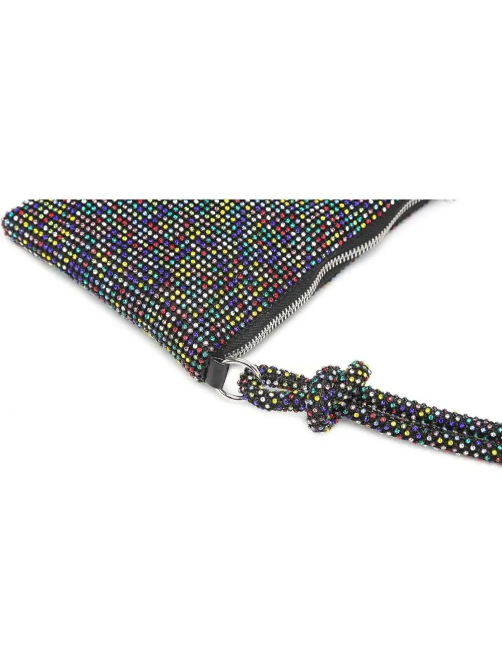 👜Women's Multicolor Sparkly Rhinestone Evening Clutch Shoulder Bag Dressy Purse